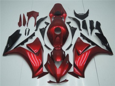 2012-2016 Honda CBR1000RR Motorcycle Fairing - Red Black UK Manufacturers
