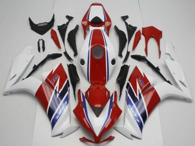 2012-2016 Honda CBR1000RR Bike Fairings - White Red Blue UK Manufacturers