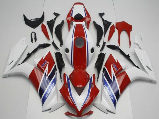 2012-2016 Honda CBR1000RR Bike Fairings - White Red Blue UK Manufacturers