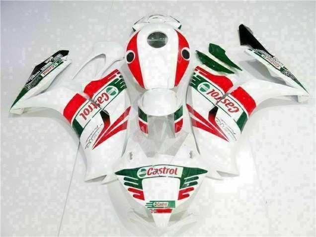 2012-2016 Honda CBR1000RR Motorcycle Fairing - White Red Green Castrol UK Manufacturers