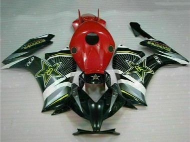 2012-2016 Honda CBR1000RR Motorcycle Fairings - Red Black White Silver Green Glossy Black UK Manufacturers