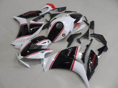 2012-2016 Honda CBR1000RR Motorcycle Fairing - White Red Glossy Black Stripe UK Manufacturers