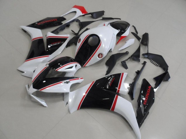 2012-2016 Honda CBR1000RR Motorcycle Fairing - White Red Glossy Black Stripe UK Manufacturers