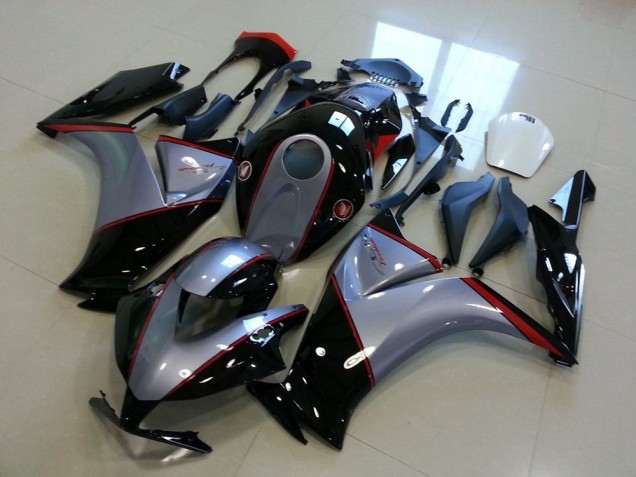 2012-2016 Honda CBR1000RR Motorcycle Fairings - Grey Red Glossy Black UK Manufacturers