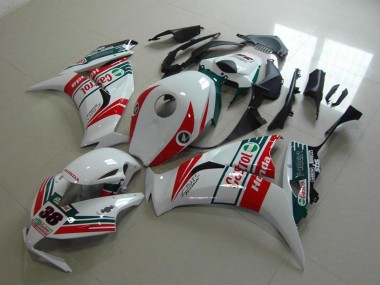 2012-2016 Honda CBR1000RR Motorcycle Fairings - White Red Green Castrol 38 UK Manufacturers