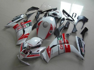 2012-2016 Honda CBR1000RR Motorcycle Fairings - White Red Green Castrol UK Manufacturers