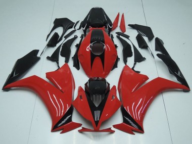2012-2016 Honda CBR1000RR Motorcycle Fairings - Red Black with No Decals UK Manufacturers