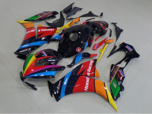 2012-2016 Honda CBR1000RR Motorcycle Fairings - Blue Red Yellow Green Glossy Black Rainbow UK Manufacturers