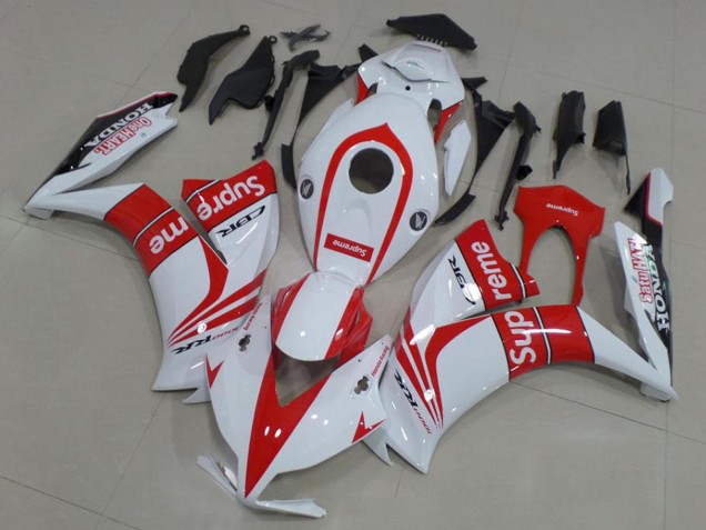 2012-2016 Honda CBR1000RR Motorcycle Fairings - White Red Black Supreme UK Manufacturers