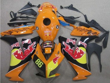 2012-2016 Honda CBR1000RR Motorcycle Fairings - Orange Yellow Glossy Black Red Bull 86 UK Manufacturers