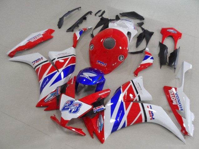2012-2016 Honda CBR1000RR Motorcycle Fairings - White Red Blue HRC 23 UK Manufacturers