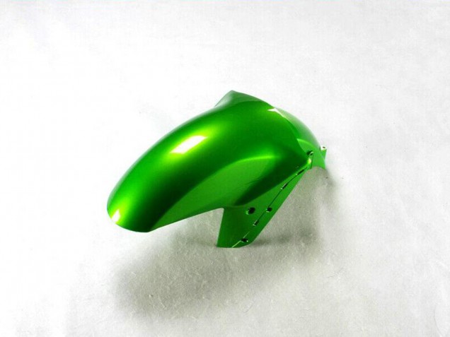 2012-2024 Kawasaki ZX14R ZZR1400 Motorcycle Fairing - Green Glossy Black UK Manufacturers