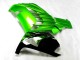 2012-2024 Kawasaki ZX14R ZZR1400 Motorcycle Fairing - Green Glossy Black UK Manufacturers