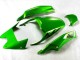 2012-2024 Kawasaki ZX14R ZZR1400 Motorcycle Fairing - Green Glossy Black UK Manufacturers