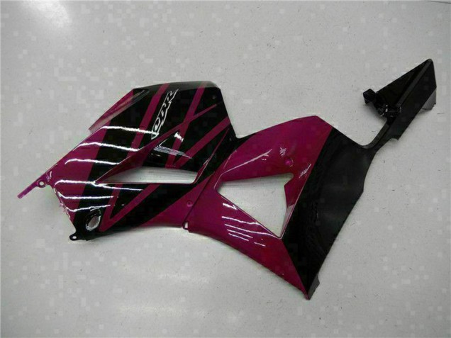 2013-2023 Honda CBR600RR Motorcycle Fairings - Purple Glossy Black UK Manufacturers