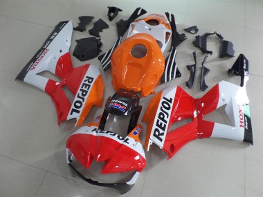 2013-2023 Honda CBR600RR Motorcycle Fairing Kits - Orange White Red Glossy Black Repsol UK Manufacturers
