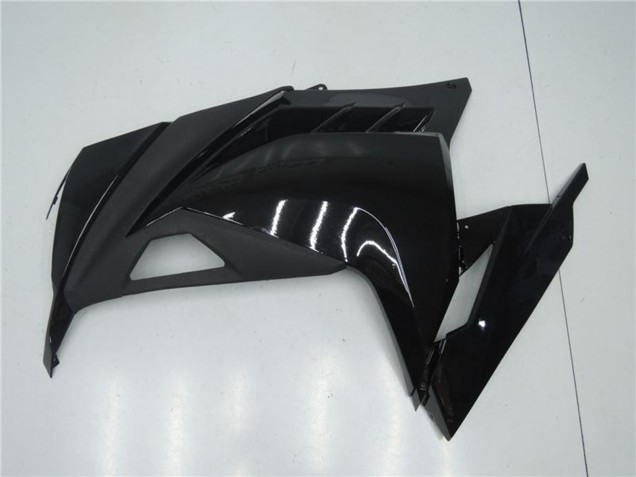 2013-2024 Kawasaki Ninja 300 EX300R Motorcycle Fairings - Glossy Black Matte Black UK Manufacturers