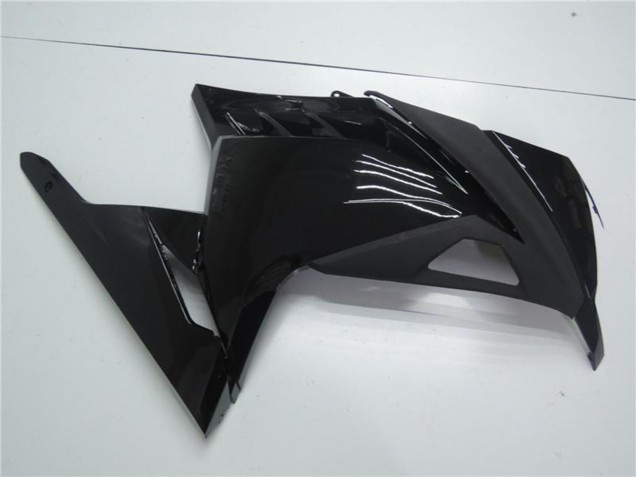 2013-2024 Kawasaki Ninja 300 EX300R Motorcycle Fairings - Glossy Black Matte Black UK Manufacturers