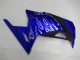 2013-2024 Kawasaki Ninja 300 EX300R Motorcycle Fairings - Blue Black White Flame UK Manufacturers