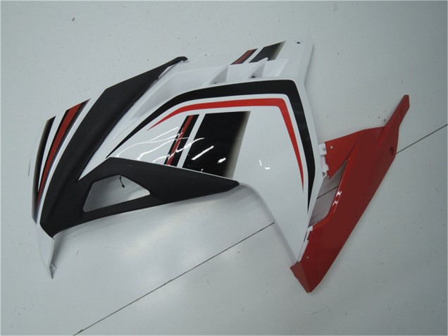 2013-2024 Kawasaki Ninja 300 EX300R Motorcycle Fairings - White Red Black UK Manufacturers
