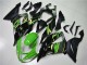 2013-2018 Kawasaki ZX6R Motorcycle Fairings - Green Yellow Glossy Black Matte Black UK Manufacturers