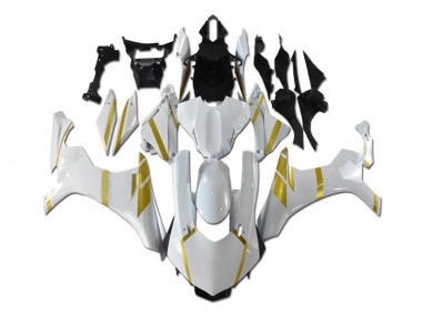 2015-2019 Yamaha YZF R1 Motorcycle Fairings - White Gold UK Manufacturers