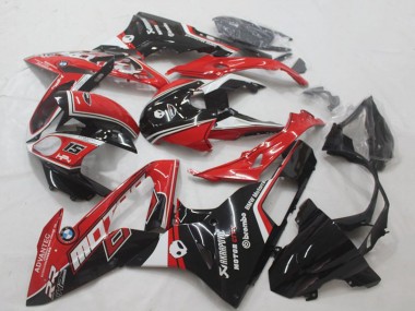 2015-2016 BMW S1000RR Motorcycle Fairing - White Red Glossy Black UK Manufacturers