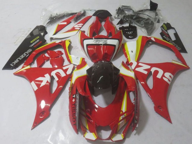2017-2024 Suzuki GSXR 1000 Motorcycle Fairings - Red Yellow White UK Manufacturers