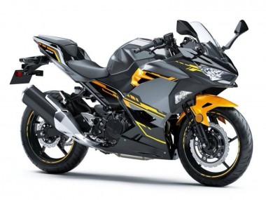 2018-2024 Kawasaki EX400 Motorcycle Fairings - Black Grey Orange UK Manufacturers