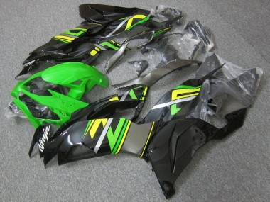 2019-2022 Kawasaki ZX6R Motorcycle Fairings - Green Black Yellow UK Manufacturers