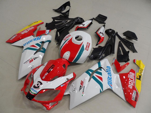 2006-2011 Aprilia RS125 Motorcycle Fairings - White Red Green Yellow UK Manufacturers