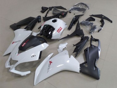 2012-2018 Aprilia RS4 50 125 Motorcycle Fairings - White Matte Black UK Manufacturers