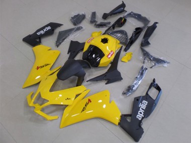 2012-2018 Aprilia RS4 50 125 Motorcycle Fairing - Yellow Matte Black UK Manufacturers