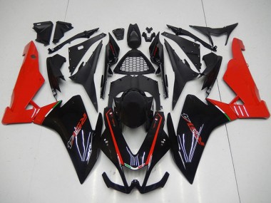 2009-2015 Aprilia RSV4 1000 Motorcycle Fairings - Black Red UK Manufacturers