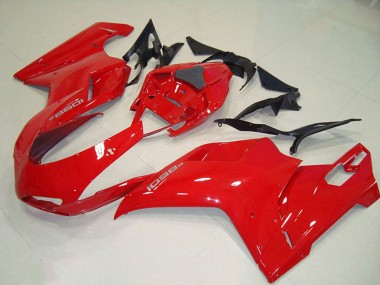 2007-2014 Ducati 1098 Motorcycle Fairing Kits - Red UK Manufacturers