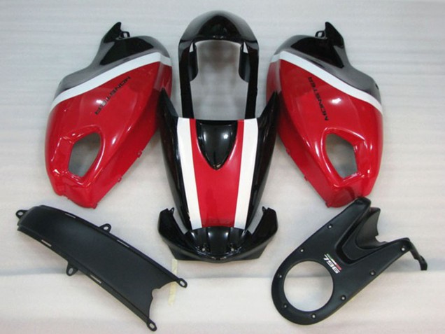 2008-2012 Ducati Monster 696 Motorcycle Fairing Kits - White Red Glossy Black UK Manufacturers
