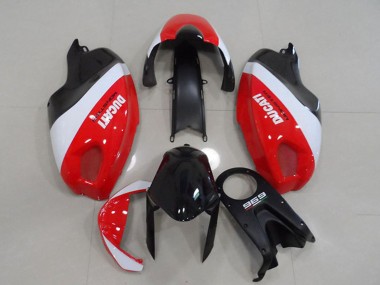 2008-2012 Ducati Monster 696 Motorcycle Fairings - White Red Black Monster UK Manufacturers