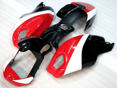 2008-2012 Ducati Monster 696 Motorcycle Fairing - White Red Glossy Black UK Manufacturers
