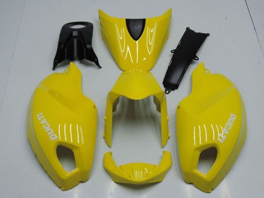 2008-2012 Ducati Monster 696 Motorcycle Fairings - Yellow UK Manufacturers