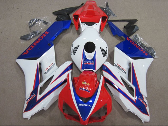 2004-2005 Honda CBR1000RR Motorcycle Fairing Kits - White Red Blue HRC UK Manufacturers