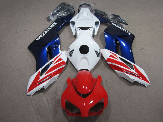 2004-2005 Honda CBR1000RR Motorcycle Fairing Kits - White Red Blue UK Manufacturers