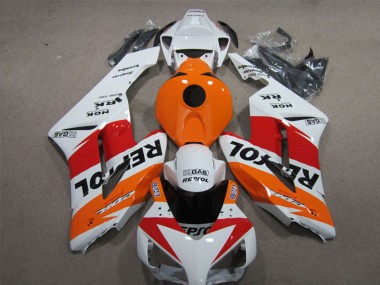 2004-2005 Honda CBR1000RR Motorcycle Fairings - White Orange Red Black Repsol UK Manufacturers