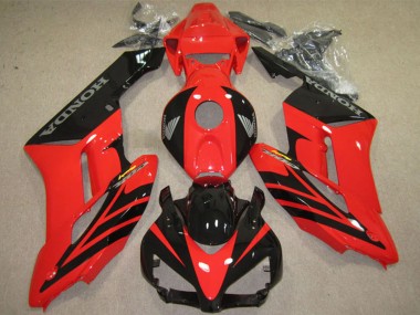 2004-2005 Honda CBR1000RR Motorcycle Fairings - Red Glossy Black Fireblade UK Manufacturers