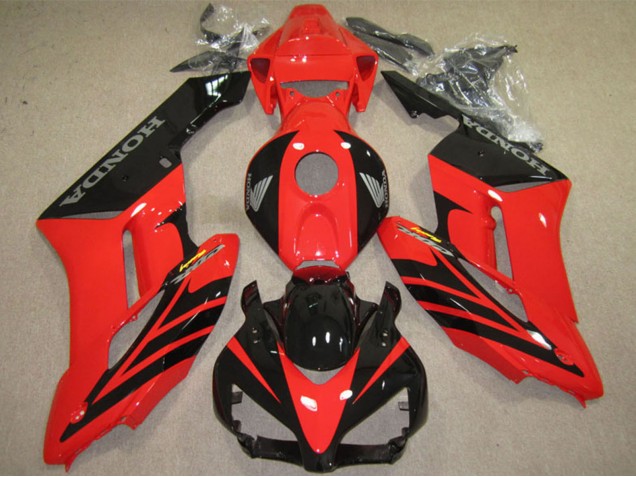 2004-2005 Honda CBR1000RR Motorcycle Fairings - Red Glossy Black Fireblade UK Manufacturers
