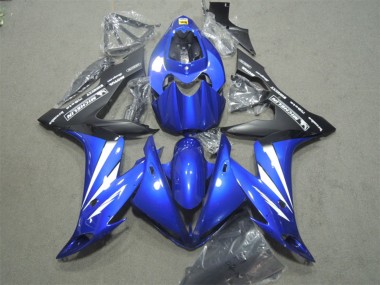 2004-2005 Honda CBR1000RR Motorcycle Fairings - Blue White Matte Black UK Manufacturers