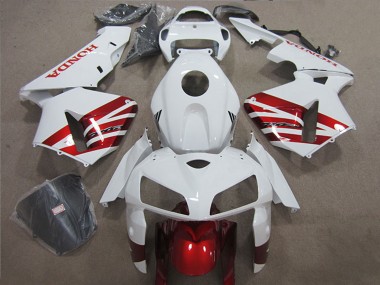 2004-2005 Honda CBR1000RR Motorcycle Fairing - White Red Black UK Manufacturers
