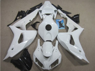 2006-2007 Honda CBR1000RR Motorcycle Fairings - White UK Manufacturers