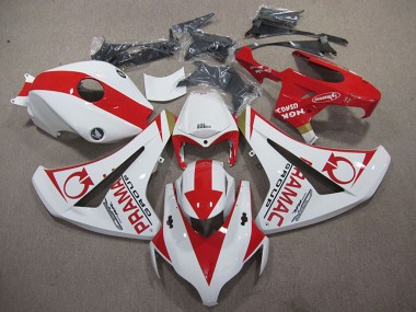 2008-2011 Honda CBR1000RR Motorcycle Fairings - White Red Pramac UK Manufacturers