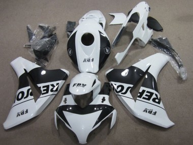 2008-2011 Honda CBR1000RR Motorcycle Fairing Kits - White Glossy Black Repsol UK Manufacturers
