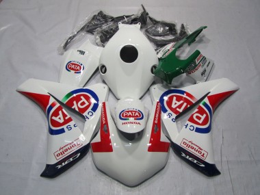 2008-2011 Honda CBR1000RR Motorcycle Fairings - White Red Blue Pata UK Manufacturers